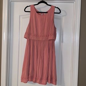 Lauren Conrad Pink Dress